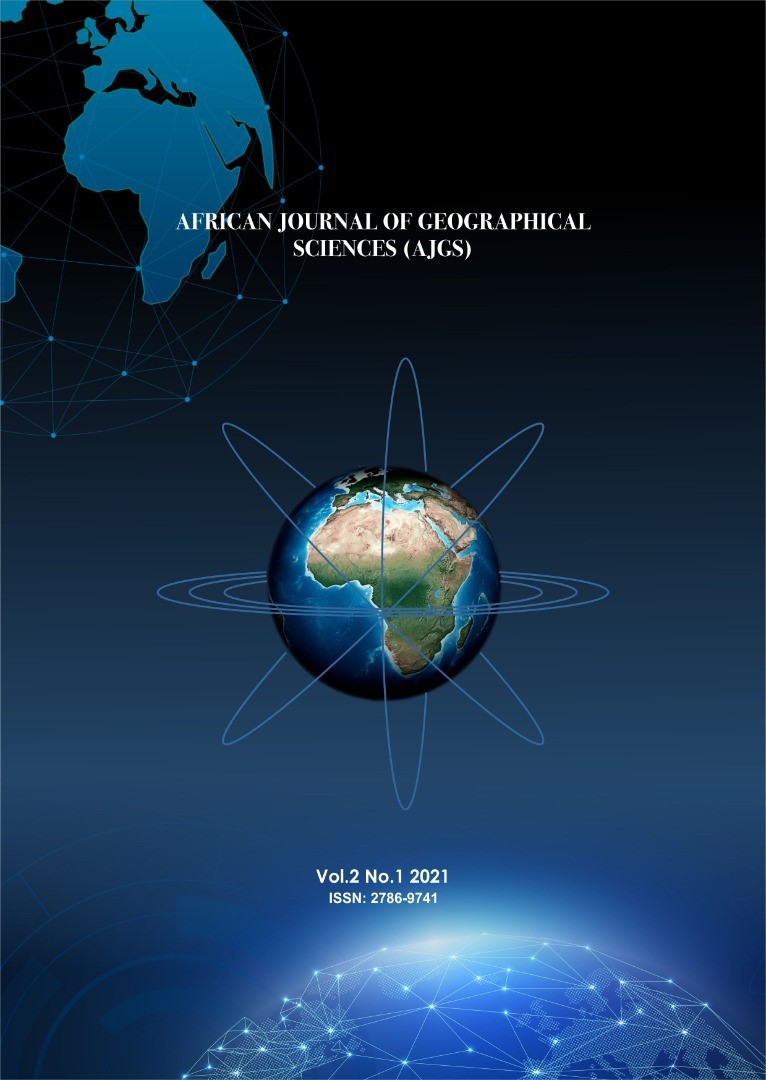 Cover image of African Journal of Geographical Sciences